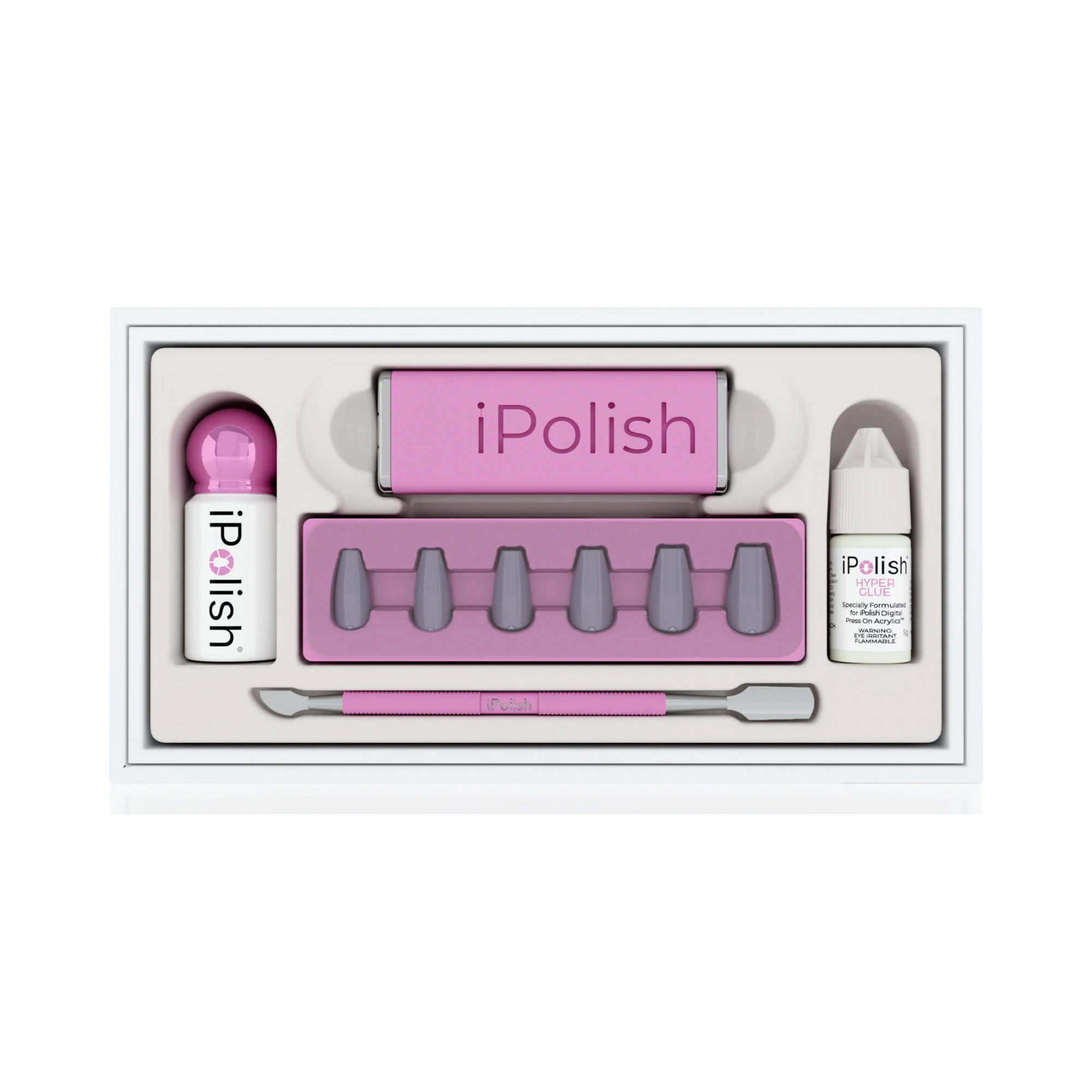 Розумні накладні нігті з технологією електронного чорнила iPolish